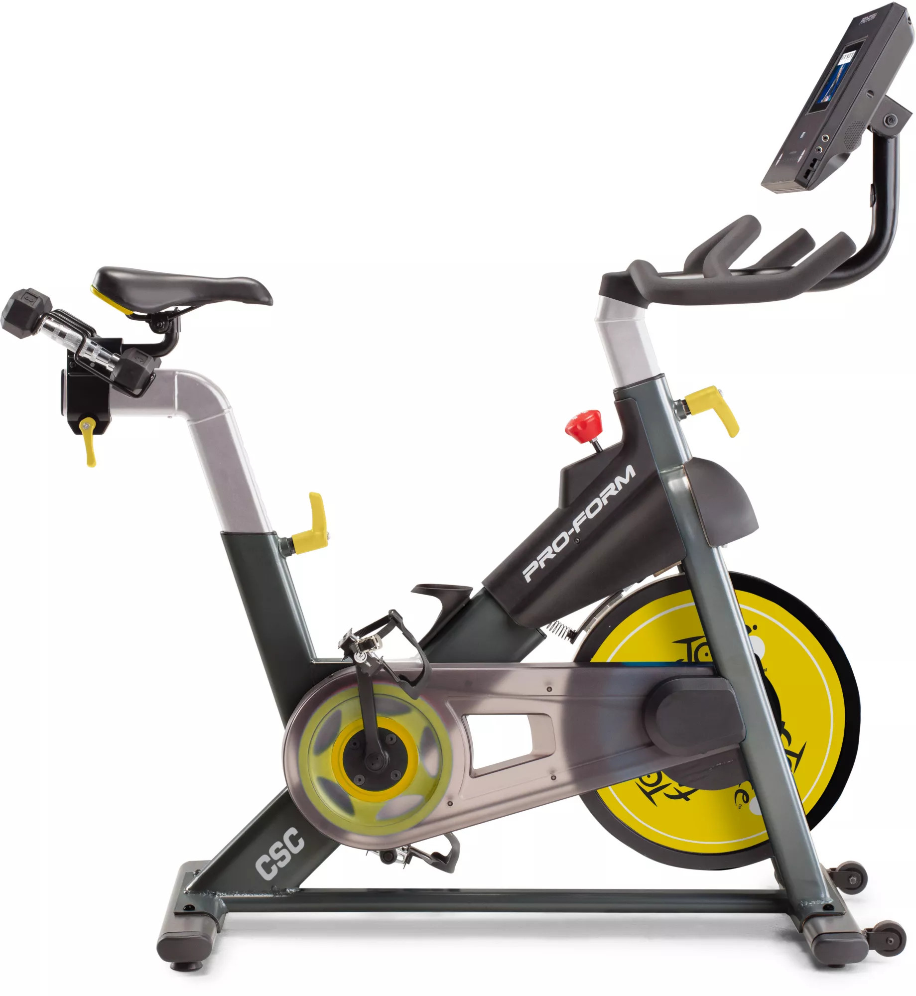 ProForm Tour de France CSC Exercise Bike, Steel | Dick's Sporting Goods