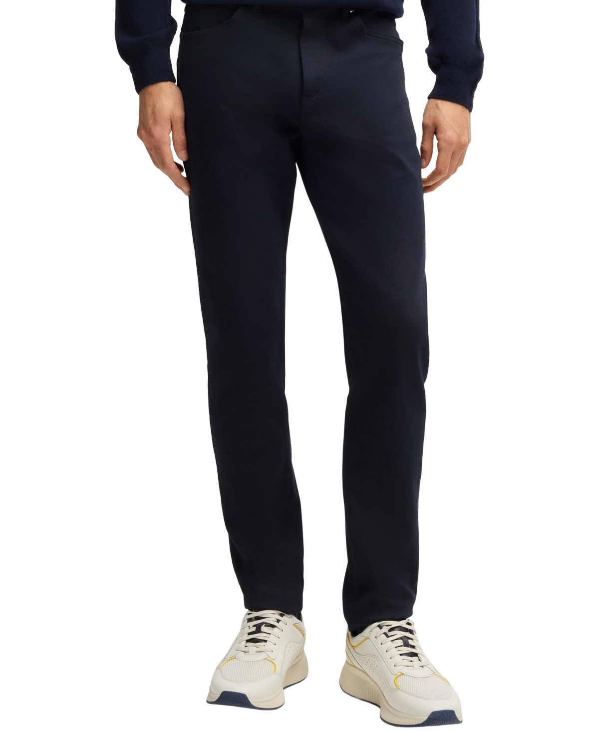 Porsche x Boss Tapered-Fit Jeans - Navy | Macy's