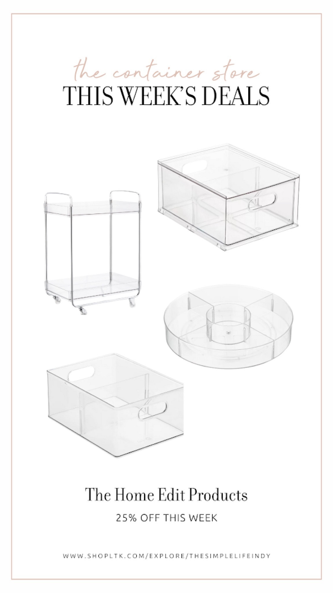 The Home Edit Large Drawer curated on LTK