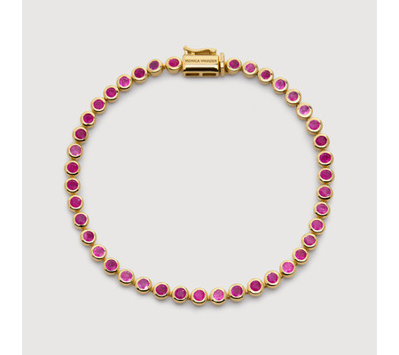 Gemstone Essential Tennis Bracelet | Monica Vinader (Global)