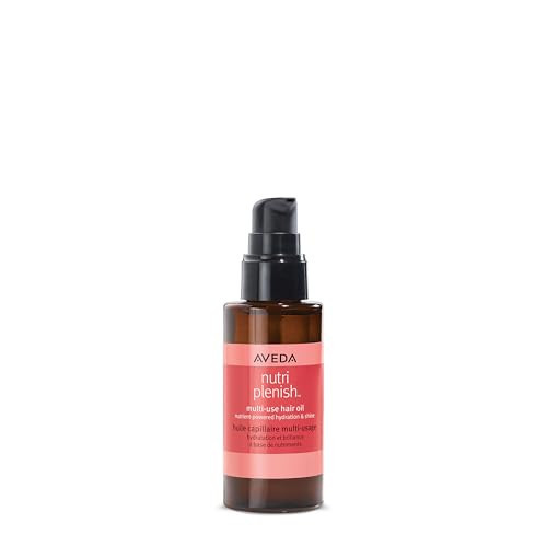 Aveda Nutriplenish Multi-Use Hair Oil | Pre-Shampoo Treatment, Styling, Overnight Oil, Leave-In Treatment | Hydrating Hair Oil | 100% Naturally Derived*, 1 Fl Oz | Amazon (US)