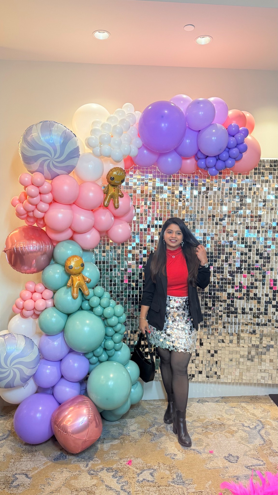 When your outfit sparkles as much as the vibe ✨💫 This sequin skirt + blazer combo is my go-to for events and celebrations. Chic, classy, and so easy to style — all pieces linked on LTK 🛍️

#LTKBeauty #LTKGiftGuide #LTKHoliday