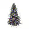 Holiday Living 7.5-ft New Kensington Pine Pre-lit Artificial Christmas Tree with Color Changing L... | Lowe's