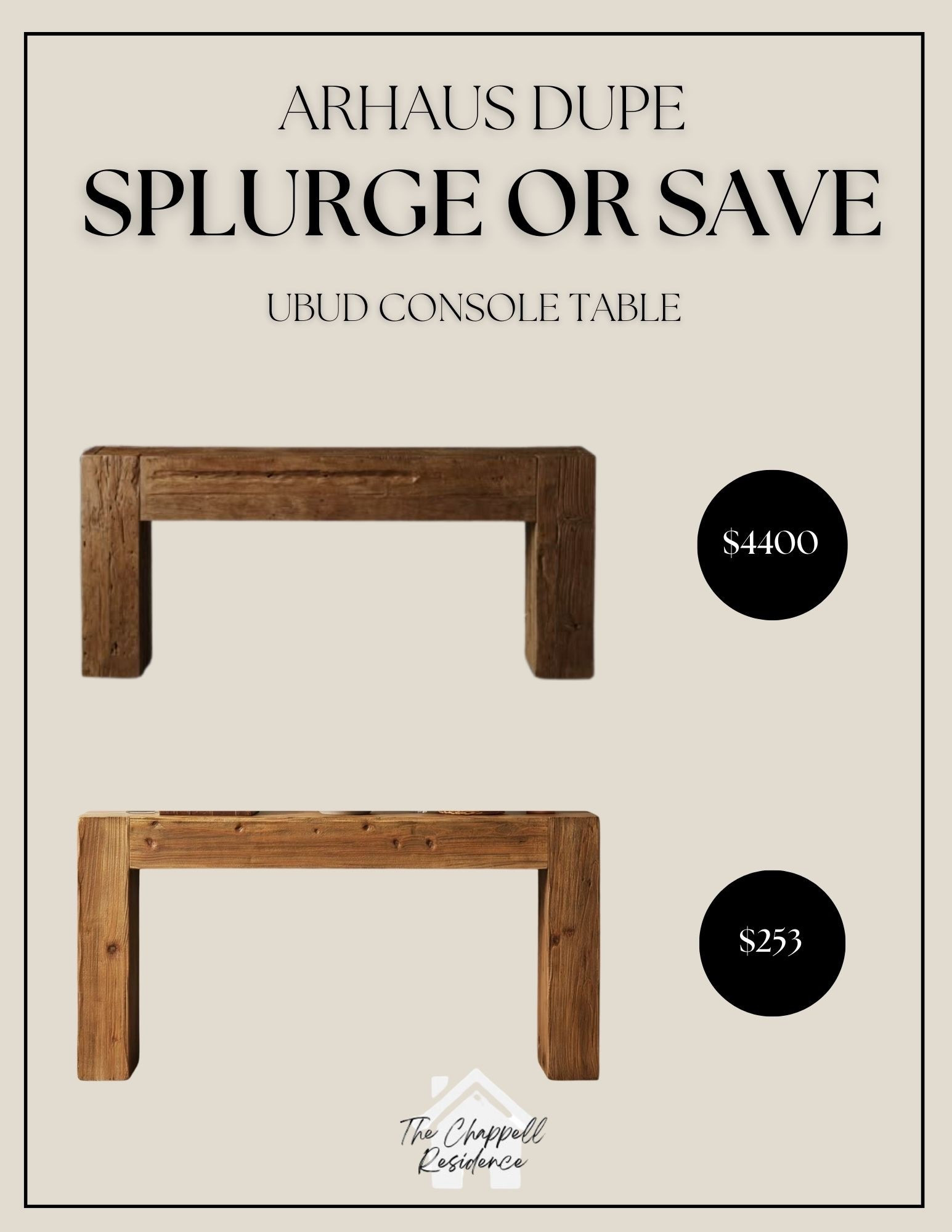 Arhaus Ubud Console Table Dupe

#LTKSaleAlert #LTKHome #LTKU