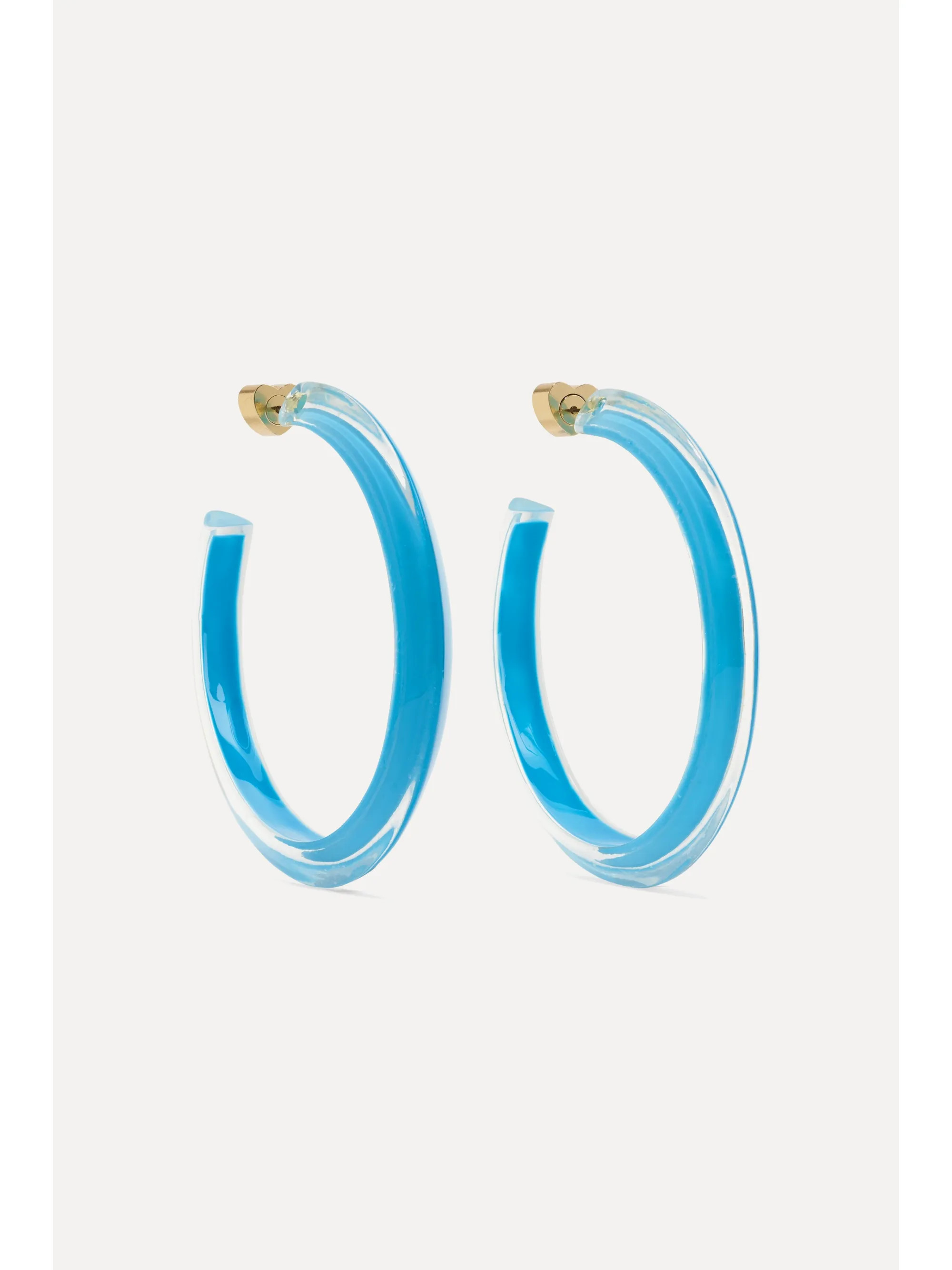 Medium Jelly Creolen aus Lucite® mit Emaille | NET-A-PORTER (UK & EU)