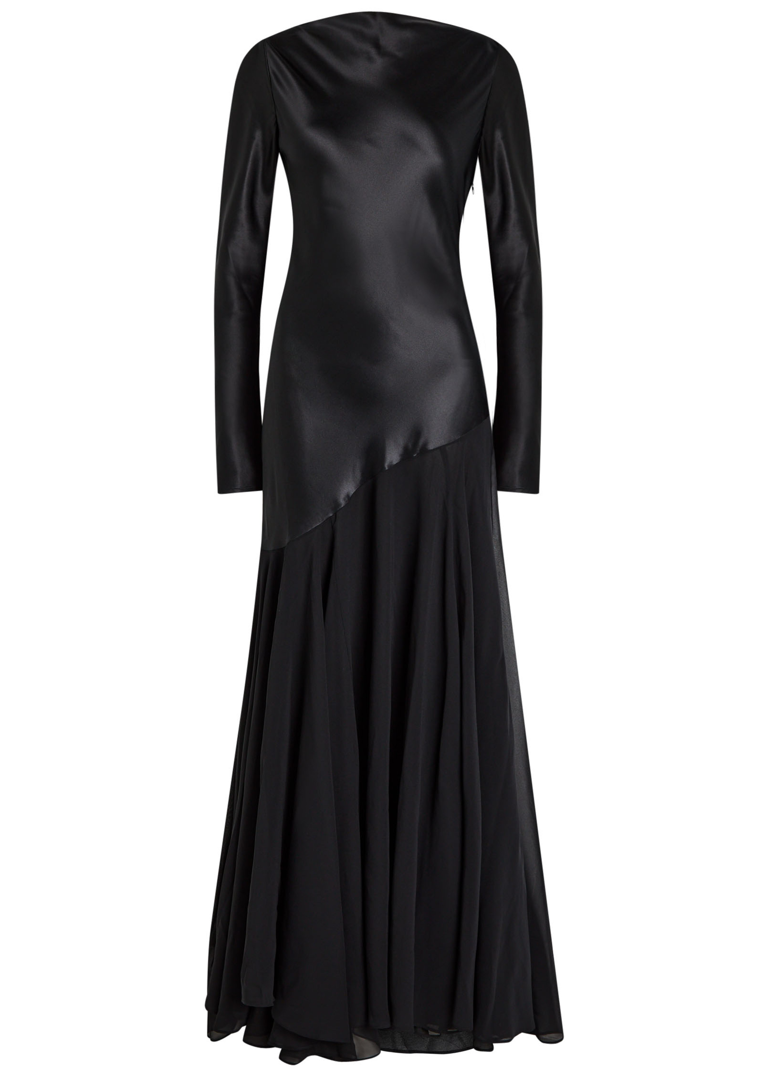Cordelia asymmetric silk maxi dress | Harvey Nichols