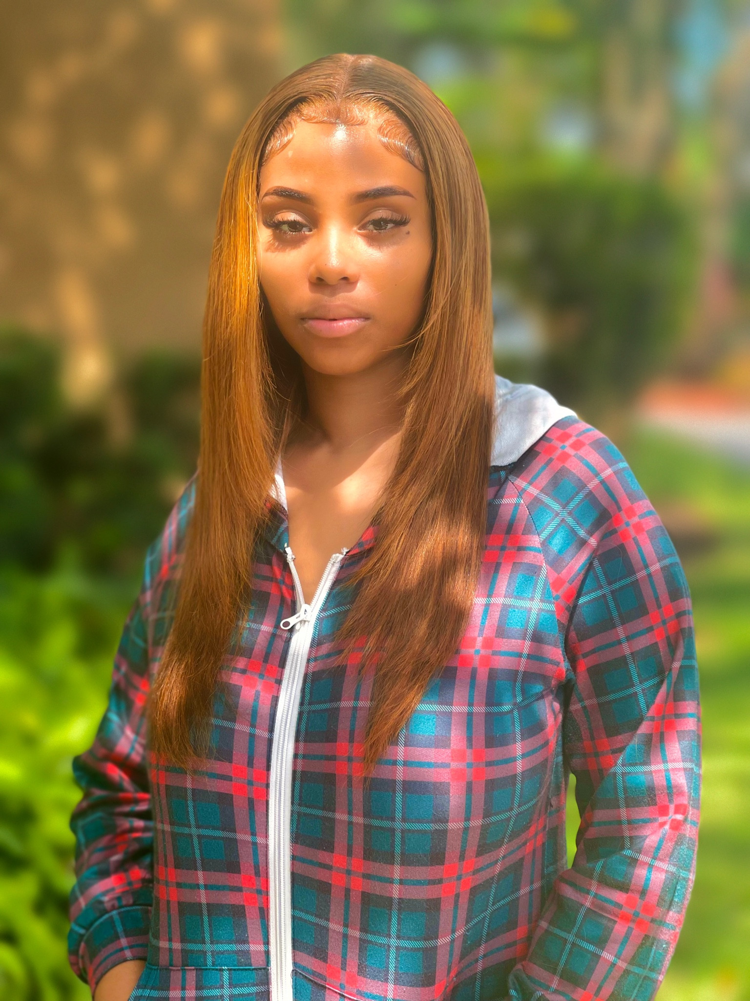 Lost in my own thoughts 💭🌺 

Model is wearing : Beautiful Beauty Forever #F430 Auburn Brown 13X4 Loose Wave Lace Front Wig Human Hair Fall Color Wigs For Women, 20 Inch Voluminous Curls Highlight Wig Human Hair Lace Front 180% Density and Ekouaer Christmas Onesies Zipper Couple  (Women) Xmas Pajama Set Long Sleeve One Piece Sleepwear with Pockets

Long sleeve onesie : Small  

Eyebrows are ombré henna tinted 

Book model for your next project! 

#LTKstyletip #LTKsalealert #LTKbeauty