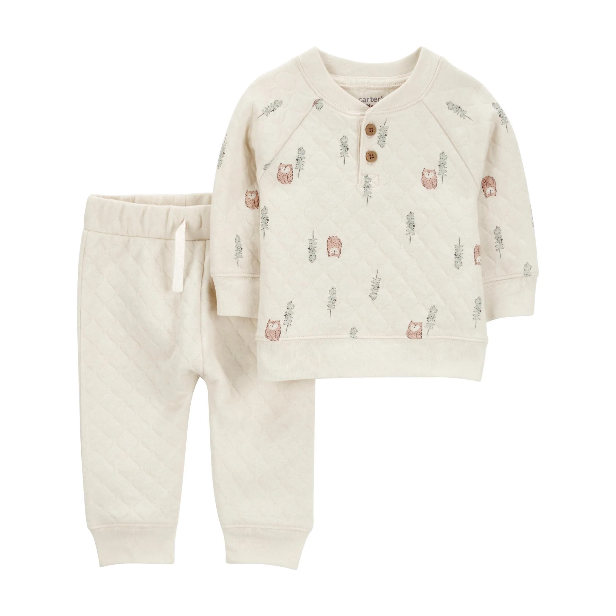 Carter's Child of Mine Baby Unisex Outfit Set, 2-Piece, Sizes 0/3-24 Months | Walmart (US)