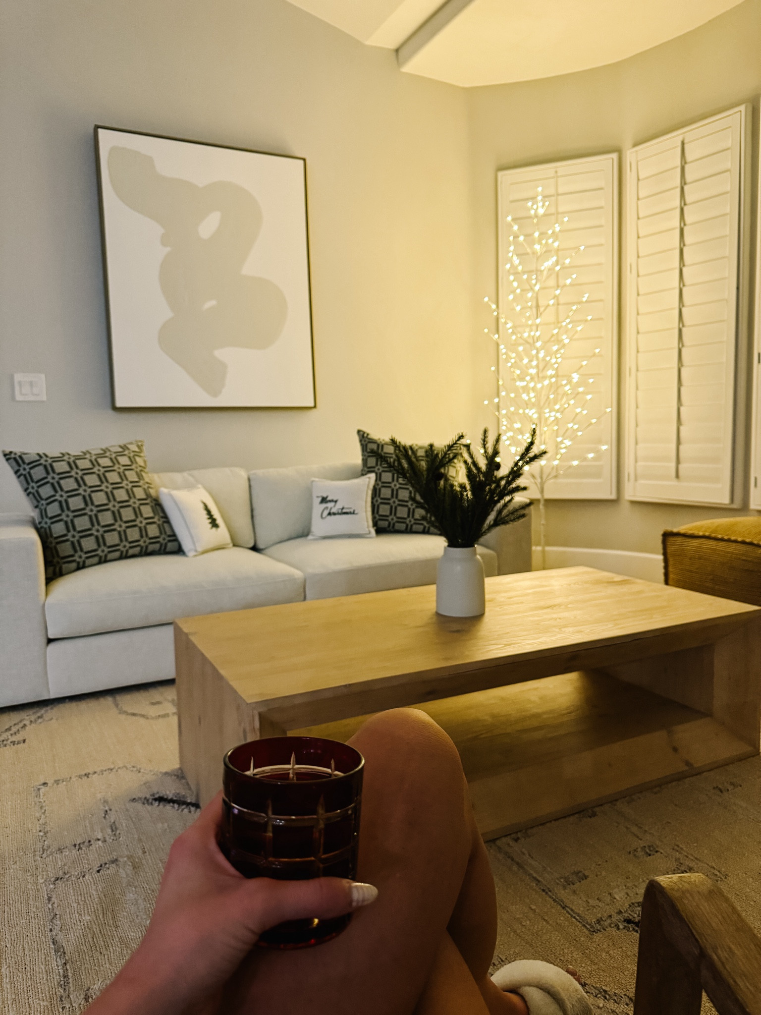 This room is so cozy and done being decorated for the holidays! 

#holidaydecor #holidays #crateandbarrel #target #minimalistdecor

#LTKHoliday #LTKSeasonal #LTKHome