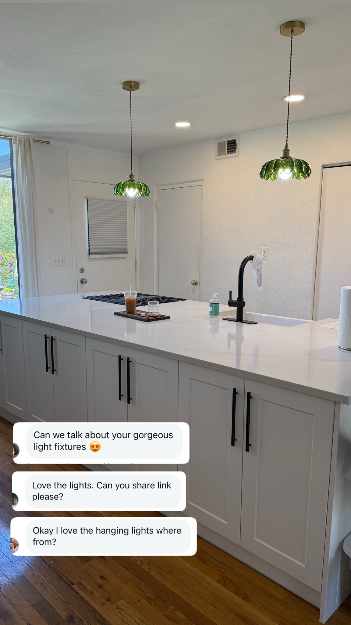 Green pendant lights adjustable length

#LTKHome #LTKdayinmylife