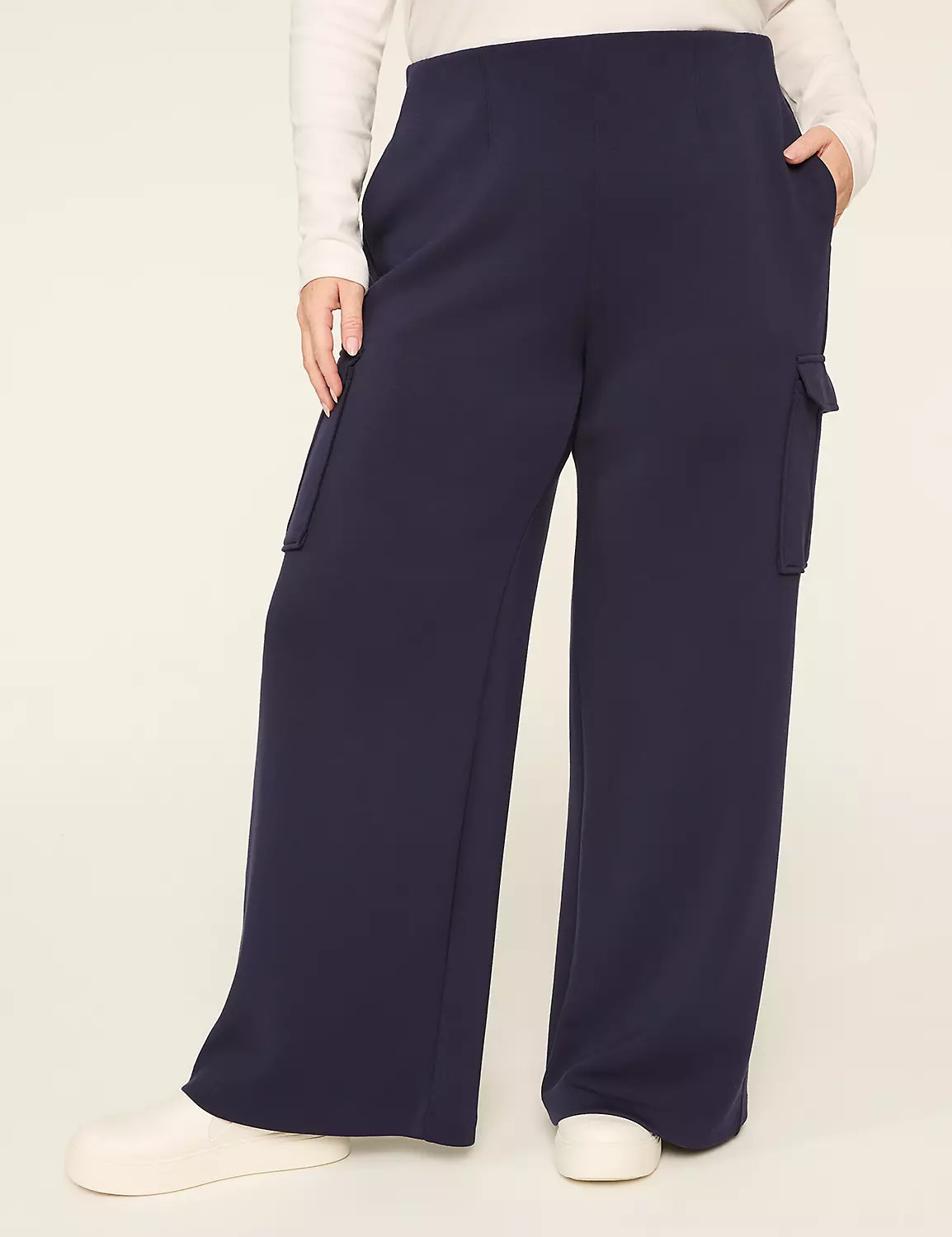 Journey High-Rise Cargo Wide Leg Pant | LaneBryant | Lane Bryant (US)