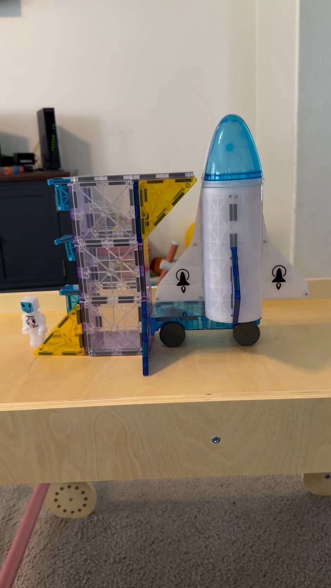 Zooming into a brand new week of Little Creative Summer Camp like… 🚀✨

Any guesses what the next theme might be? 😉 Drop them below! ⬇️

This stellar space set from @magnatiles is the perfect addition to our lineup this week, and it might be a new crew favorite. 🌌👩‍🚀

#sponsored #rocketman #stopmotionfun #spaceweek #creativeplay #athomeplay #littlecreativesummercamp