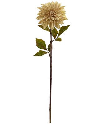 28" Dahlia Artificial Flower, Set of 6 | Macy's