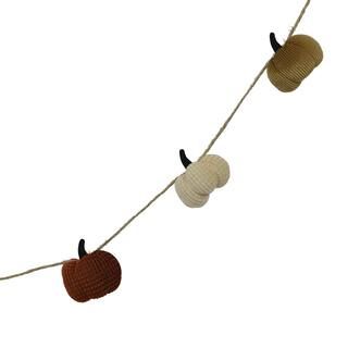 6ft. Velvet Pumpkins Garland by Ashland® | Michaels | Michaels Stores