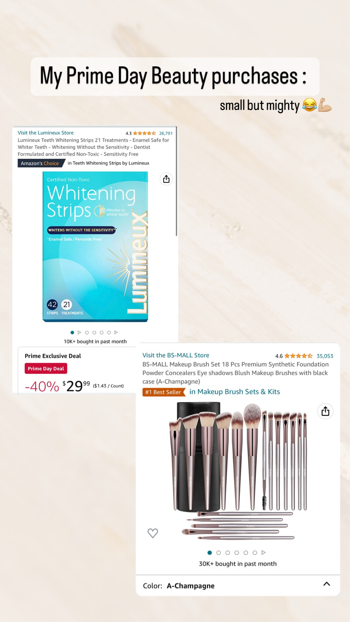 ✨🫶🏼 more Prime Day finds

#LTKunder50 #LTKsalealert #LTKxPrimeDay