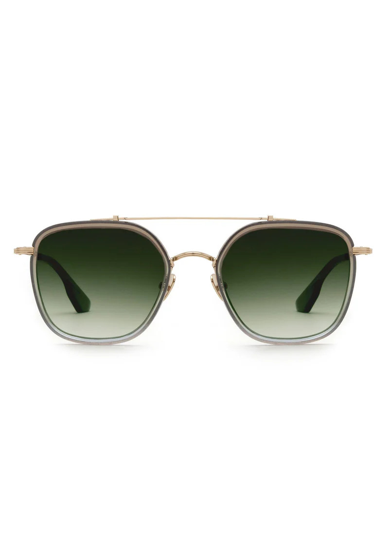 Matcha 12K + Matte Black Fade Titanium | KREWE Eyewear