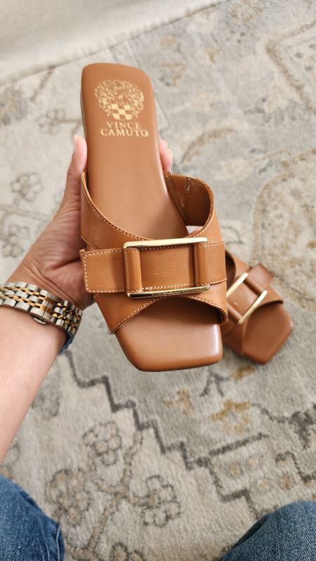 Love these Vince camuto sandals. The color is gorgeous 

#LTKshoecrush #LTKSeasonal