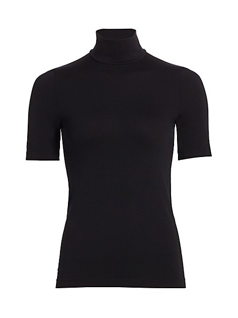 Aurora Short-Sleeve Turtleneck | Saks Fifth Avenue