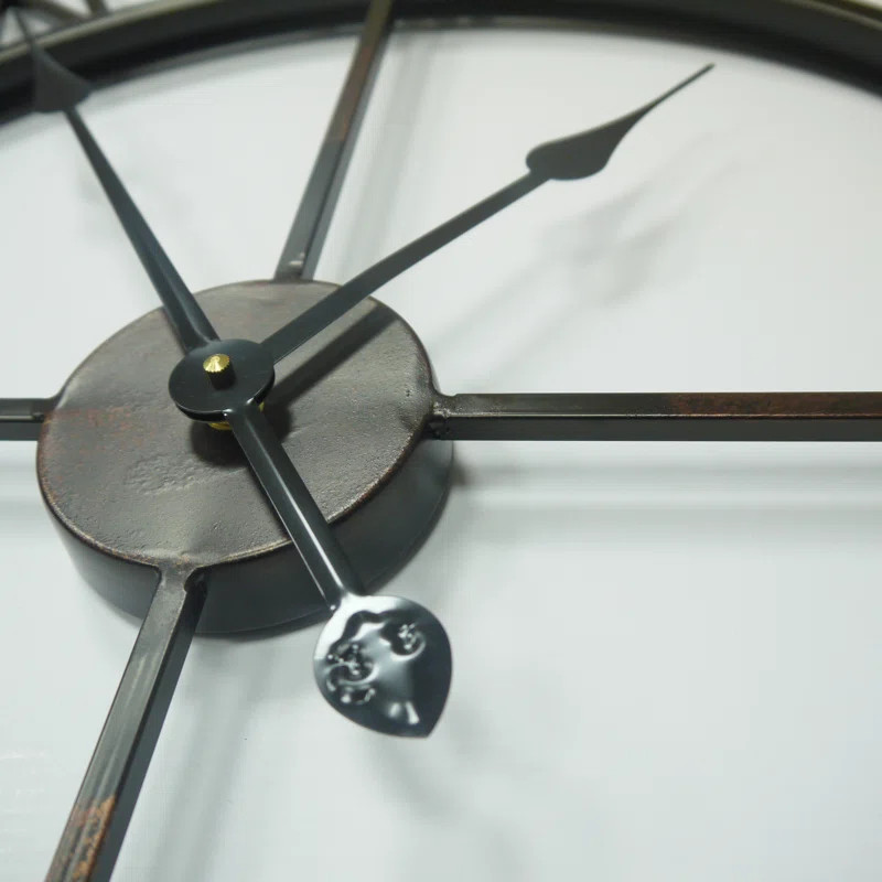 Balliol Metal Wall Clock | Wayfair North America