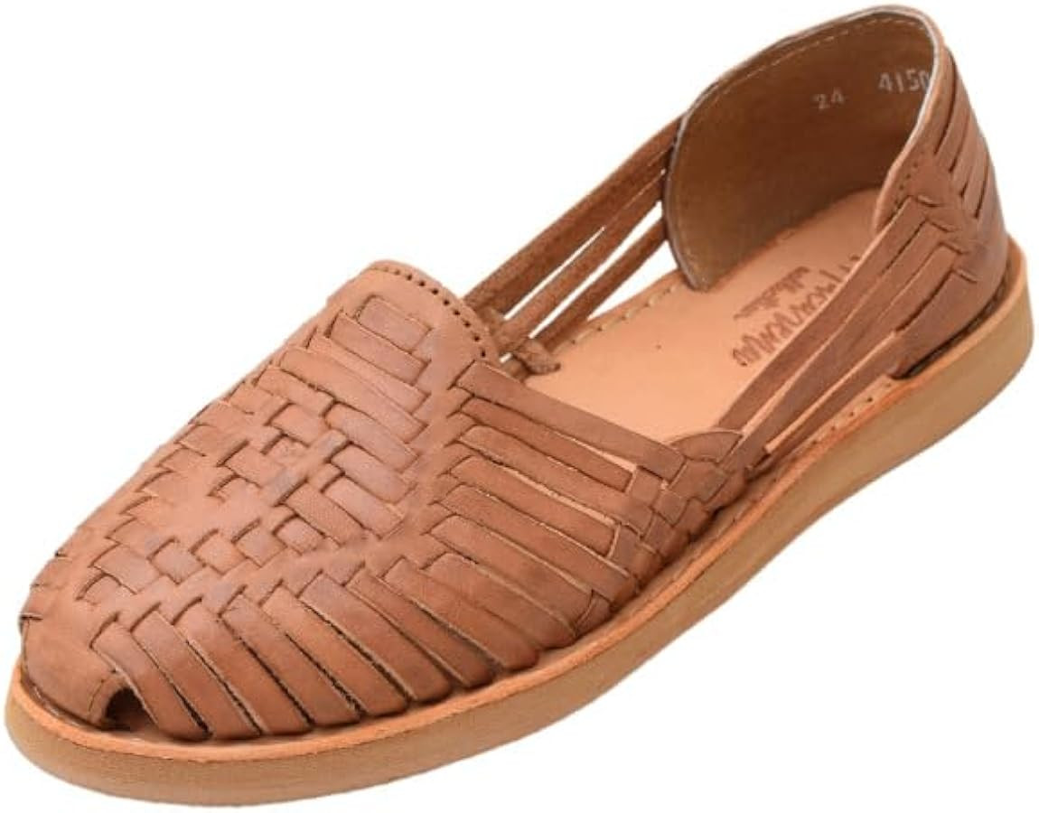 Sandals women Huarache Sandal Colorful Leather Mexican Style 4150 | Amazon (US)