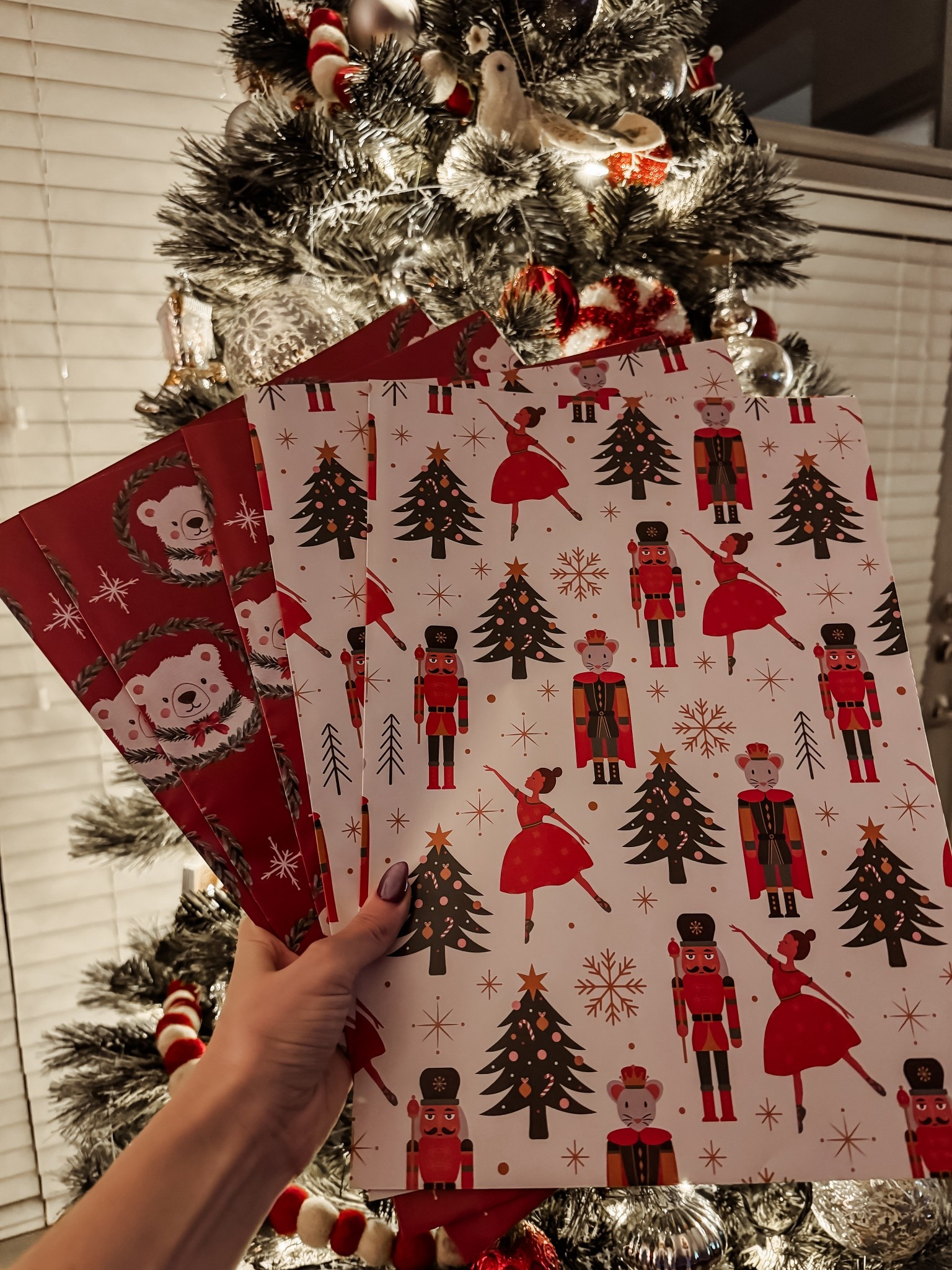 Wrapping paper // gifts // gift wrap // holidays // Christmas // under $20 // Amazon // bears // nutcracker 

#LTKHoliday #LTKSaleAlert #LTKHome