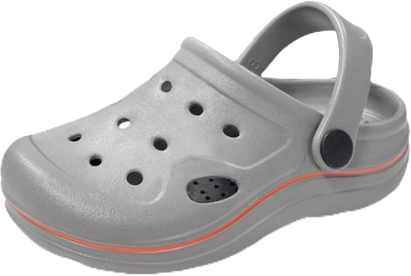 Toddler Girls Boys Clogs Classic Garden Shower Beach Pool Swim Slip on Sandals Slides Children Ki... | Amazon (US)