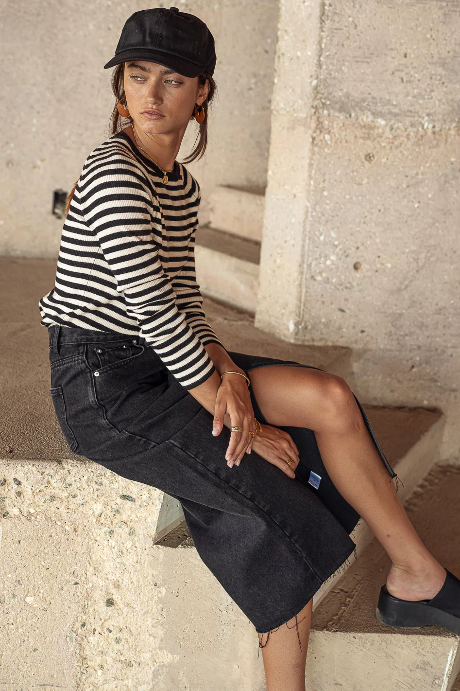 PREORDER - Kamila Striped Top | Böhme US