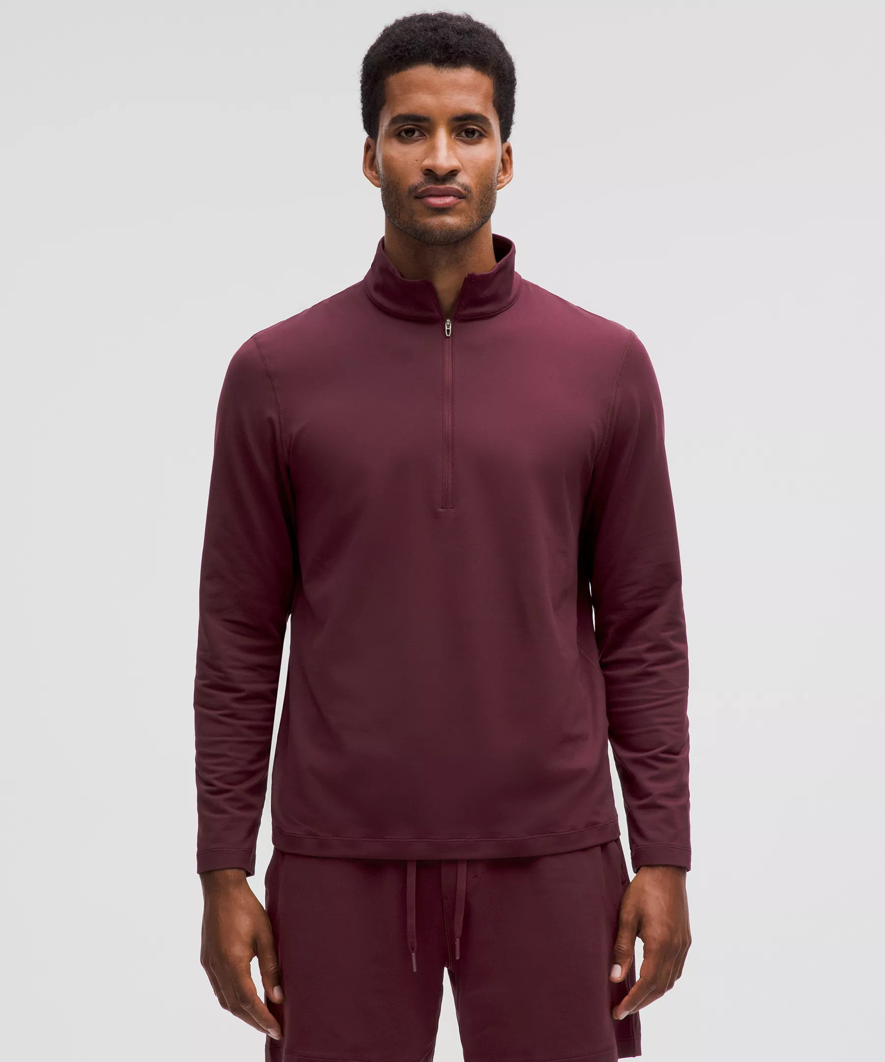 Soft Jersey Half Zip | Men's Long Sleeve Shirts | lululemon | Lululemon (US)