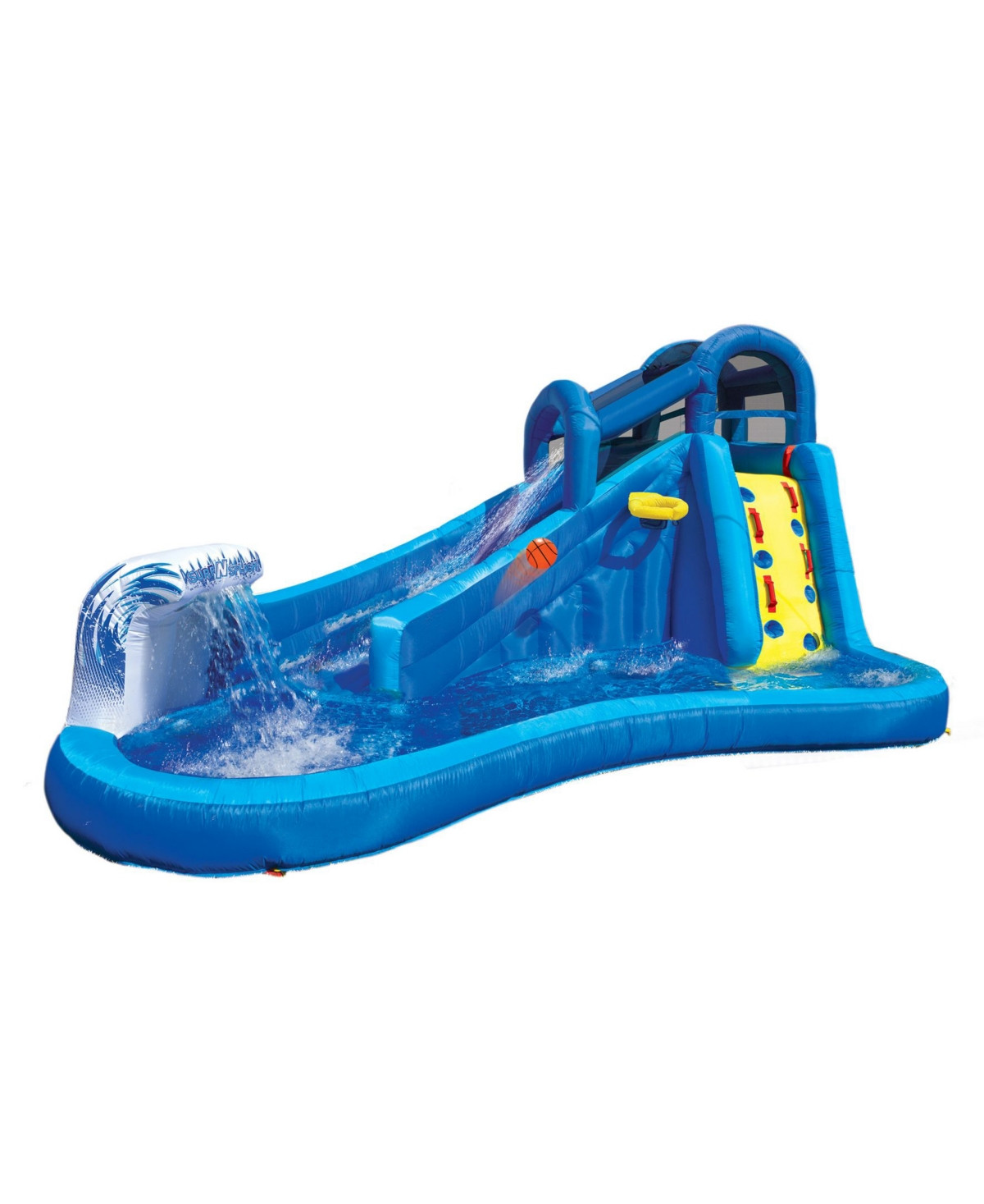 Banzai SurfnSplash Water Park Slide with Basketball Hoop | Macys (US)