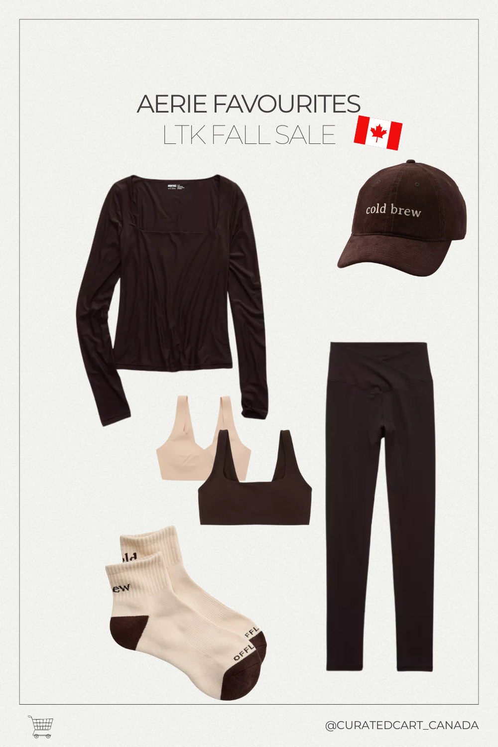 These staples are perfect for an easy fall outfit idea! Match your cold brew in this gorgeous brown color  

 #LTKcanada #LTKsale