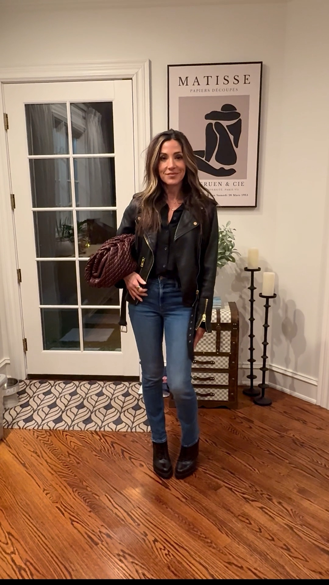 Casual night out with friends. This oversized woven clutch was such a find!

#LTKootd #LTKdayinmylife