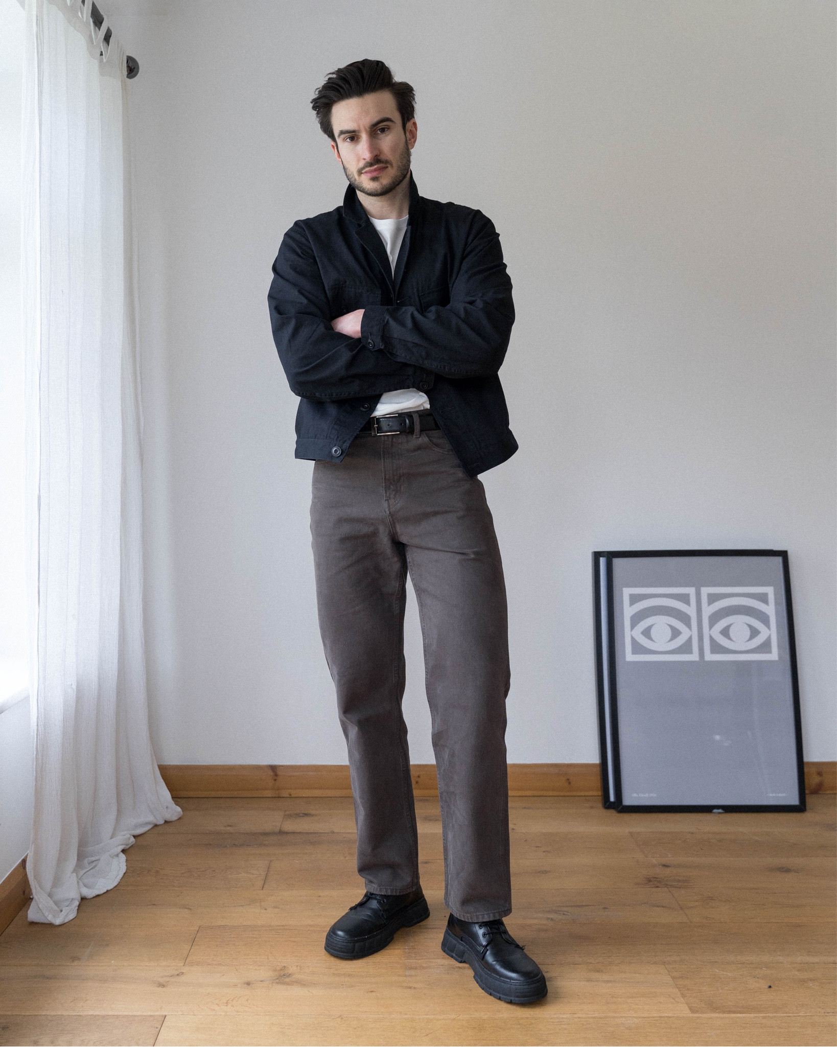 #ad I’ve been looking for some lighter-coloured jeans for the spring and summer and @uniqloeurope has me covered.
The jacket and tee are also from UNIQLO and you can check out the pieces in more detail via the  @shop.ltk app. 
#lifewear 

#LTKeurope #LTKstyletip #LTKmens