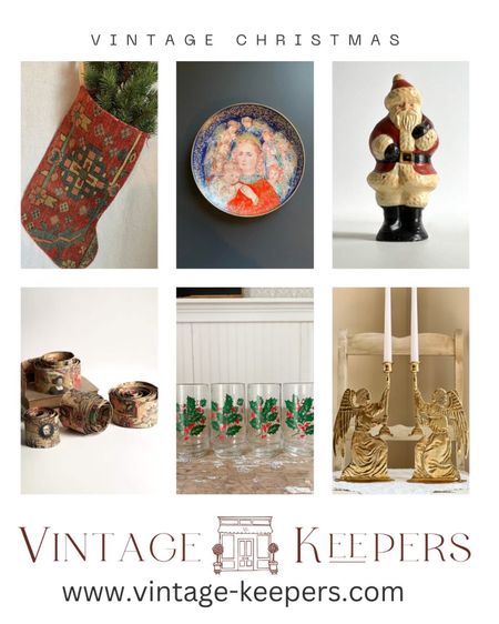 Vintage Christmas decor adds so much more character to your seasonal decorating. Loving these finds in the VK ship #VKfinds 

#LTKHoliday #LTKSeasonal