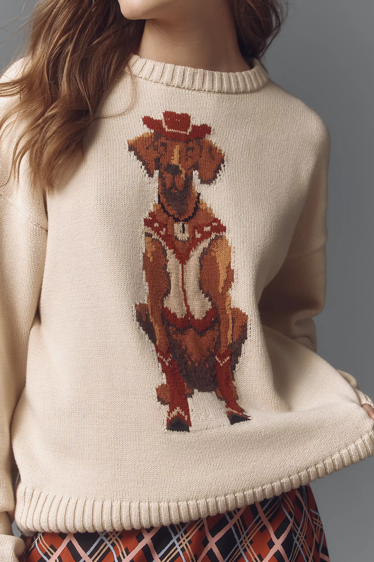 Porridge Western Jolene Pullover Sweater | Anthropologie (US)