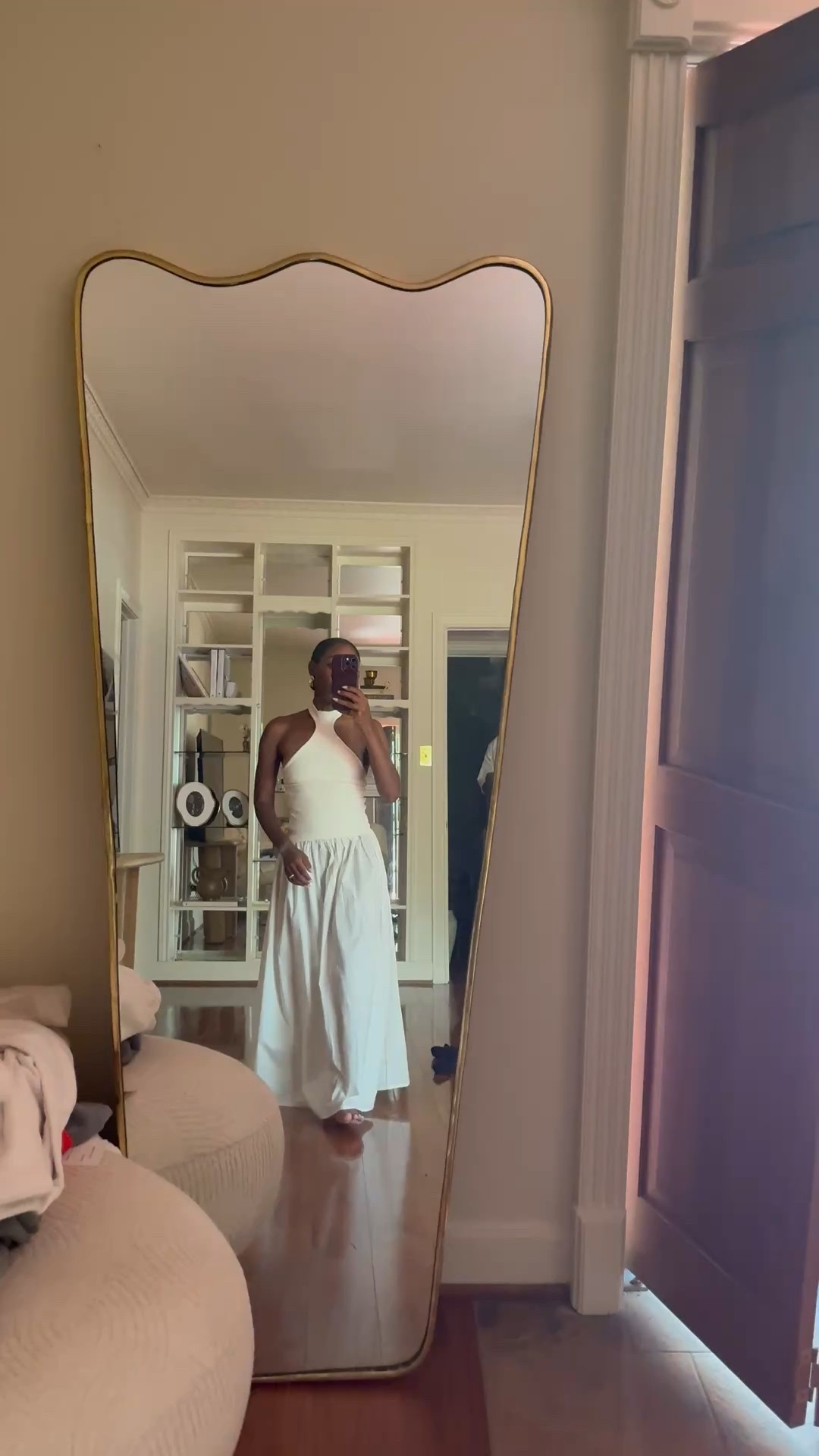 Cream halter dress - summer dress 

#LTKPetite #LTKStyleTip