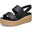 Crocs Women's Brooklyn Low Wedge Sandals | Amazon (US)