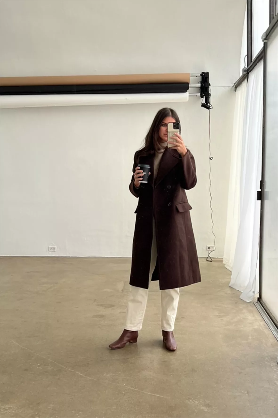 Madewell Long Wool Blend Topcoat curated on LTK