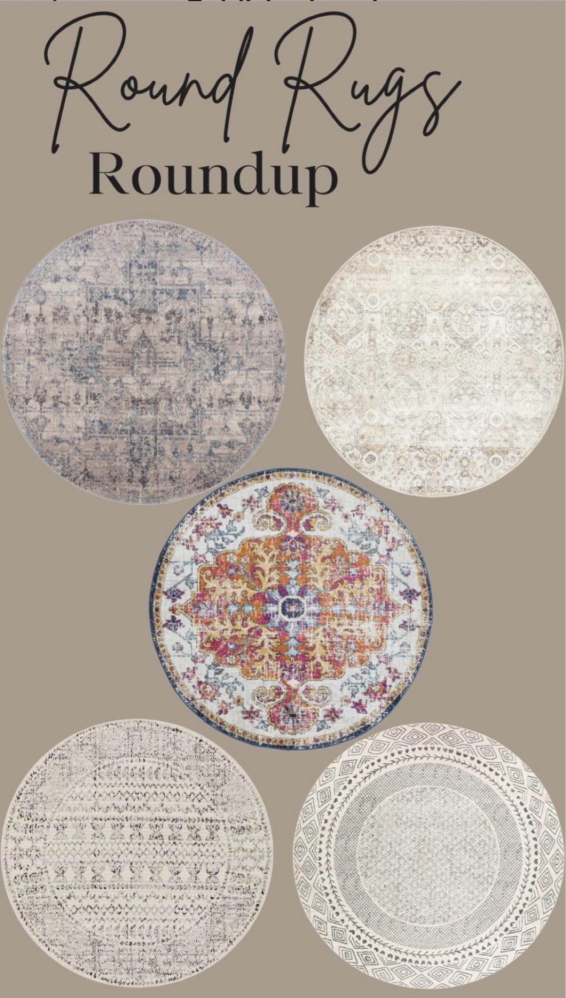 Don’t let all the rectangular rugs get all the attention—a round rug is where it’s AT! 🪵✨

If your space is feeling a little too rigid, a round rug is the ultimate design hack to soften sharp corners, define cozy nooks, and bring instant visual interest to any room. From boho jute textures to modern minimalist designs, I’ve rounded up the absolute best round rugs for your next home refresh!


Which one is your favorite? Let me know in the comments! 👇

#LTKmomlife #LTKHome