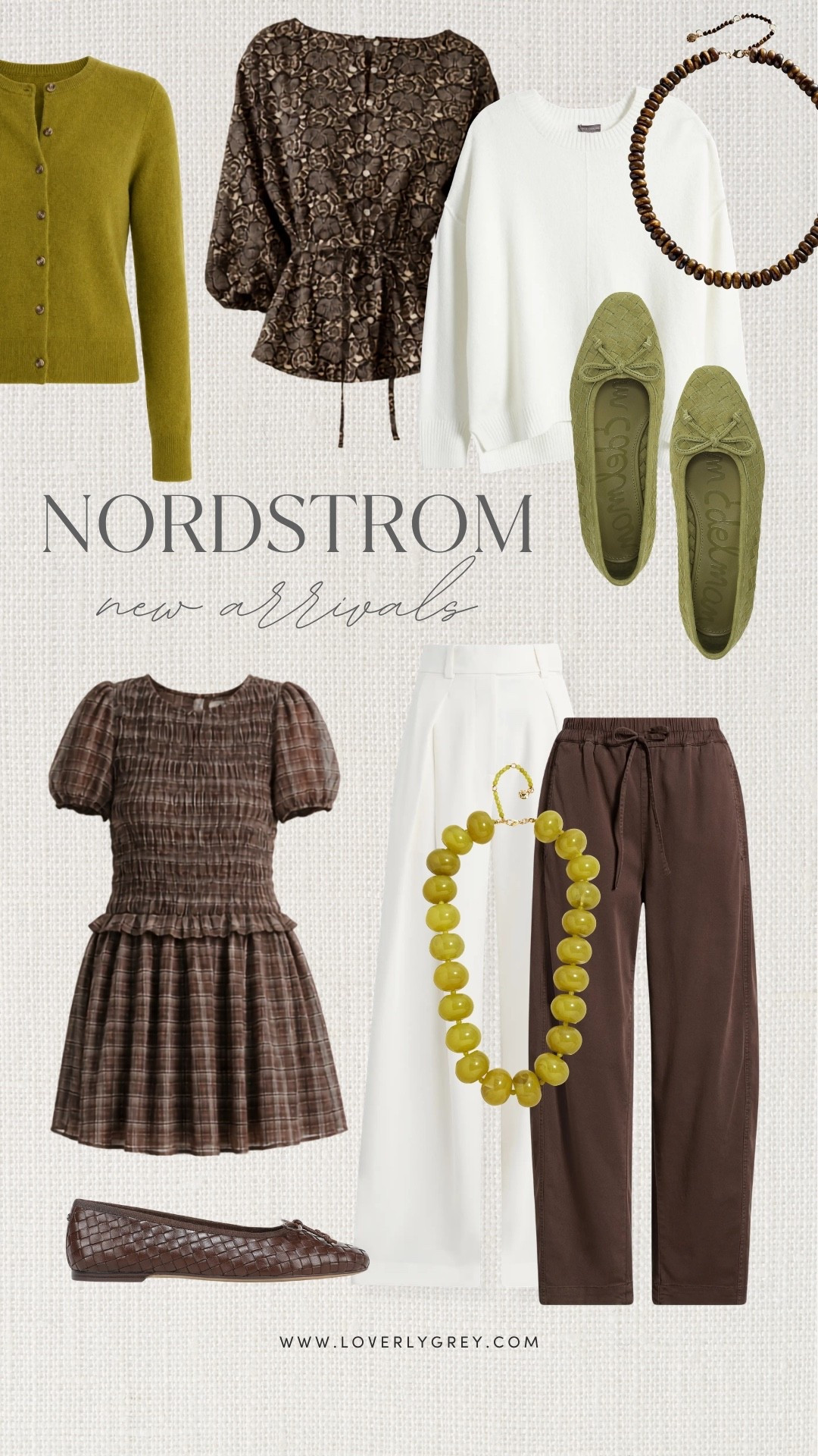 I keep coming back to olive green and chocolate brown for fall, and these Nordstrom new arrivals are making the color combo even better. I’m loving the cozy fall sweaters, plaid dress, relaxed pants, ballet flats and chunky necklaces for easy everyday fall outfits.

#LTKSeasonal #LTKootd