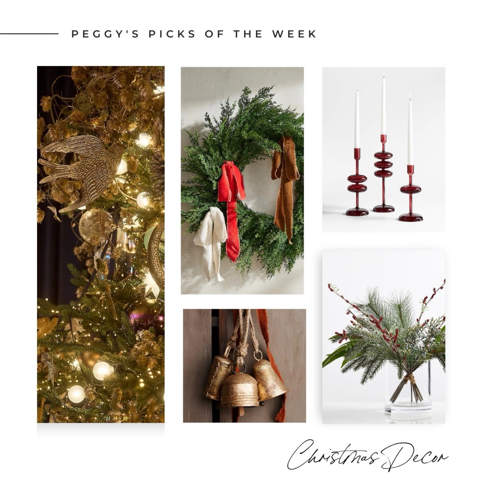 🎄✨ It’s not too late to up your Christmas decorating game! Whether you’re just getting started or looking to add those final festive touches, we’ve got you covered with this week’s Peggy’s Picks!

Think gold bird ornaments, velvet ribbons, and even toile pillows—simple, stylish details that will make your home feel like a holiday haven. These are the very same pieces I added to my own home this year, and trust me, they’re magic-makers. ✨

 

So grab a cup of cocoa, turn up the Christmas music, and let’s deck those halls like the pros. Your cozy, festive, gather-round-the-tree-worthy home is just a click away.

🎁 Tap the link in bio for my curated picks and start spreading Christmas cheer! 🎄

#LTKSeasonal #LTKHome #LTKHoliday