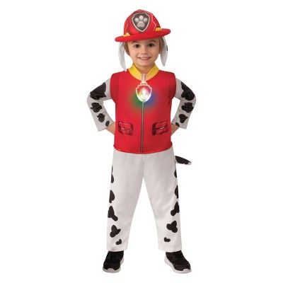 Toddler PAW Patrol Marshall Halloween Costume Jumpsuit | Target