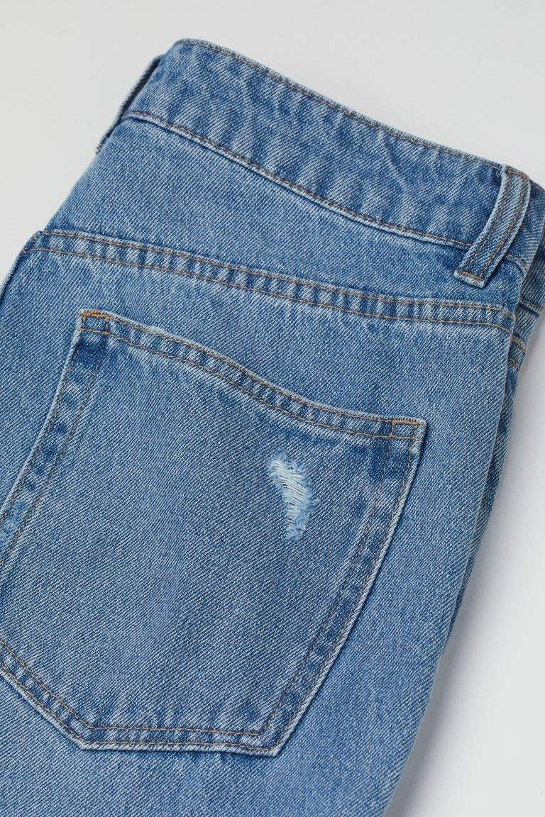 Straight High Split Jeans | H&M (US + CA)