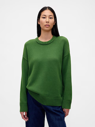 100% Cotton Oversized Sweater | Gap (US)