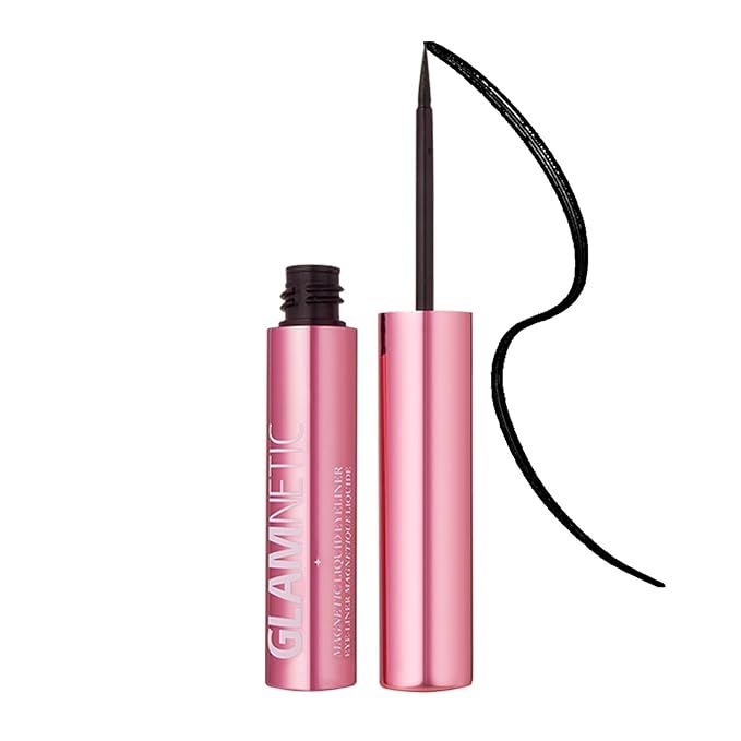 Glamnetic Magnetic Eyeliner, Liquid Black, for Eyelashes - Waterproof & Smudge Proof Liner | All-... | Amazon (US)