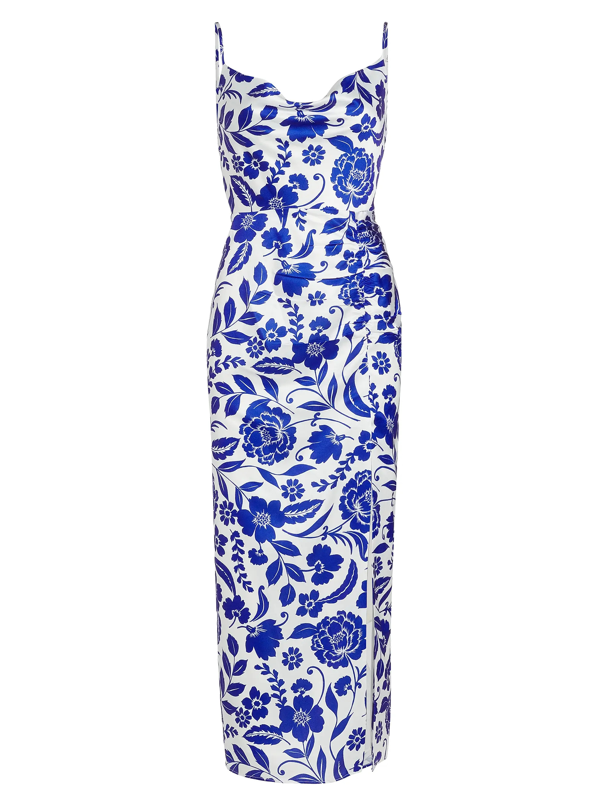 Lilianna Flowers Of Spain Satin Slipdress | Saks Fifth Avenue