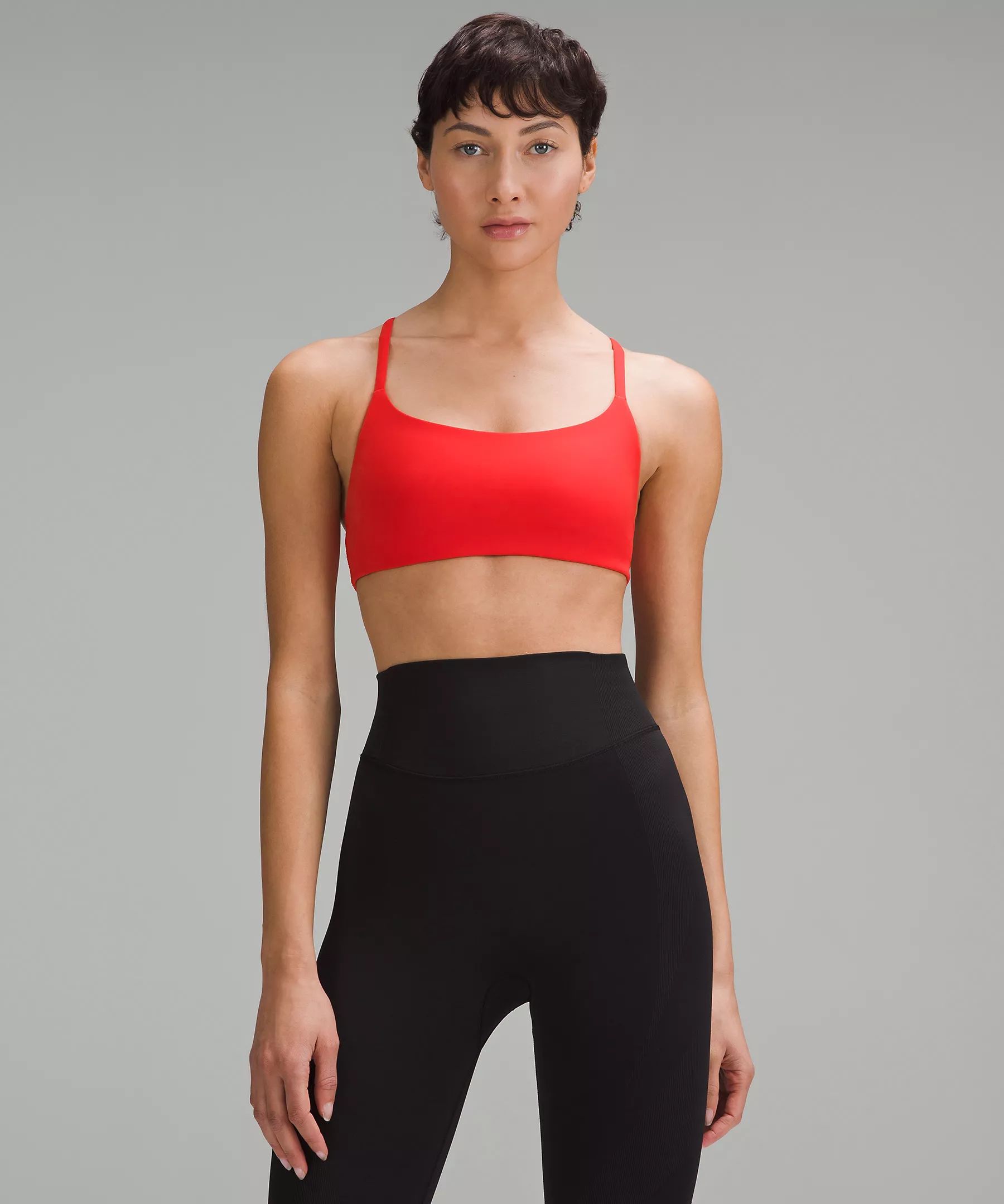 Wunder Train Strappy Racer Bra *Light Support, A/B Cup | Women's Bras | lululemon | Lululemon (US)