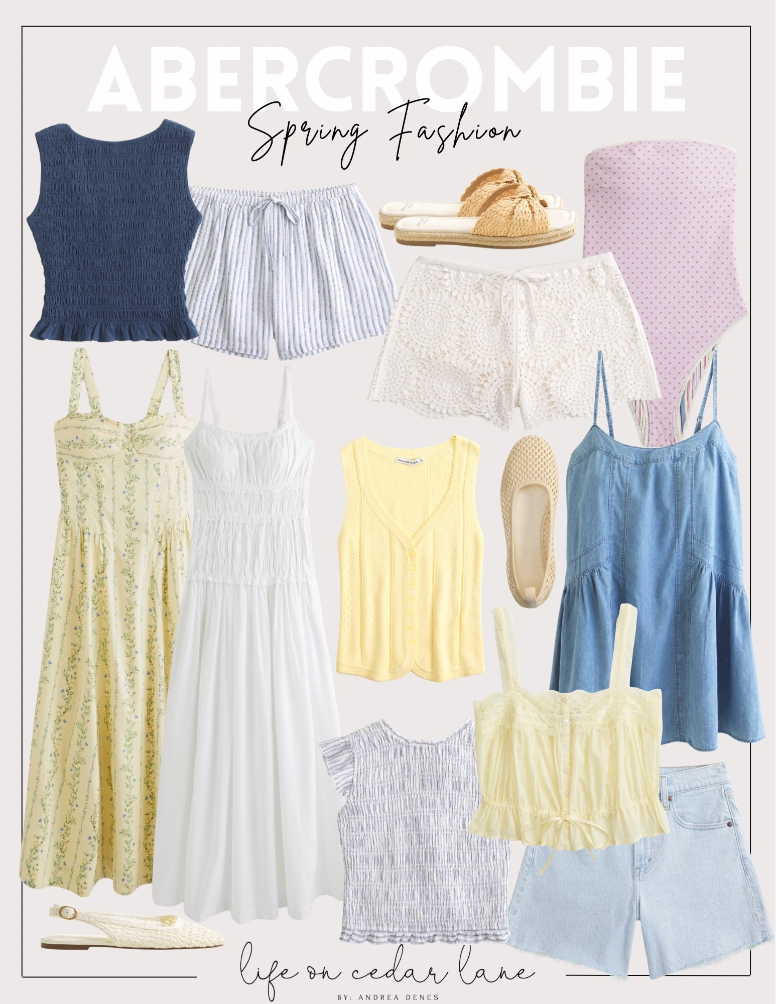 Abercrombie new arrivals for spring! So many fun spring finds and all sale too!

#springfashion

#LTKspring #LTKspringtrends 


#LTKSaleAlert #LTKOver40 #LTKWedding