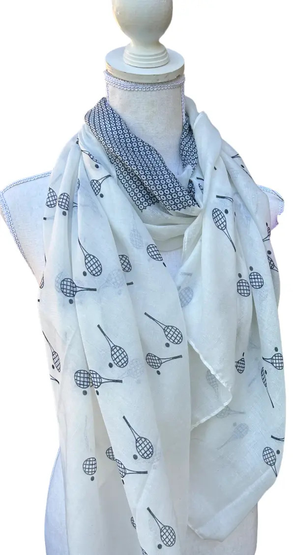 Racquet Time Sun Scarf/Wrap | Runway Athletics