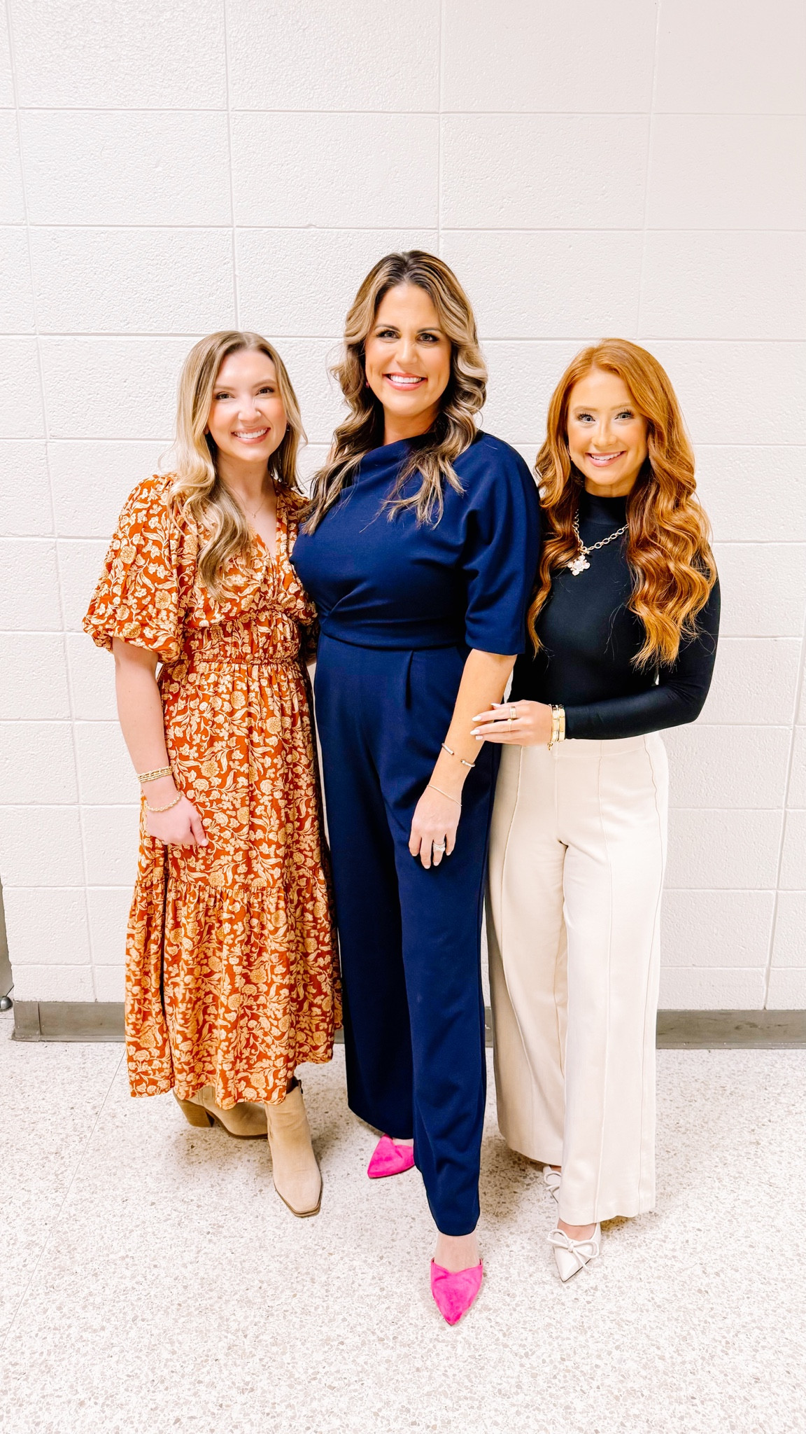 My bLue jumpsuit from Betsy and Adam is always a show stopper. You can’t see it in the photo but it’s an off the shoulder style which gives an elevated look. Paired with pink heels and accessories for a FUN twist. Fits TTS. IM WEARING A 12

#LTKOver40 #LTKParties #LTKMidsize