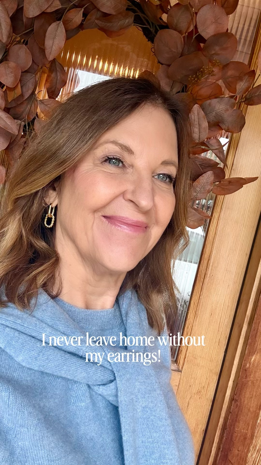 I might leave a lot of things at home, but I always wear earrings and a lip. This is one I’ve been wearing on repeat, and I thought I should share it with you. My current lip is, yes, it’s MAC. I bought 2, one for my car and one for my handbag.

#LTKOver40 #LTKBeauty #LTKPetite